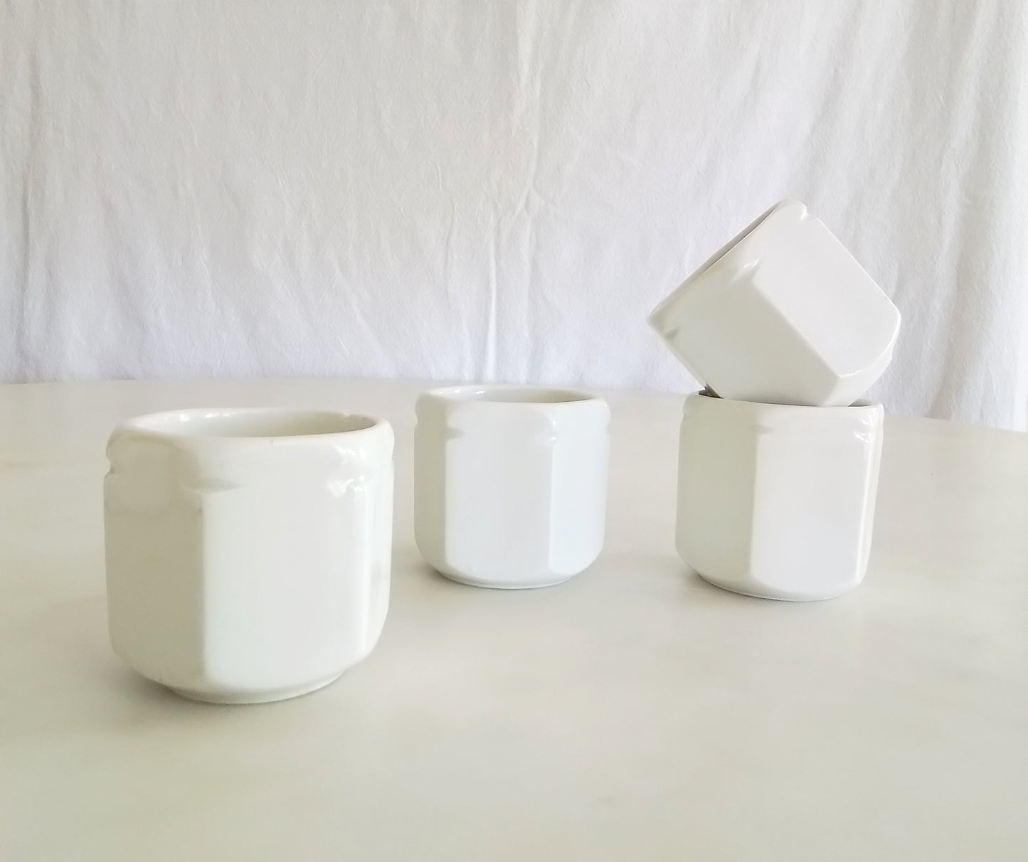 Porcelain Yogurt Pots