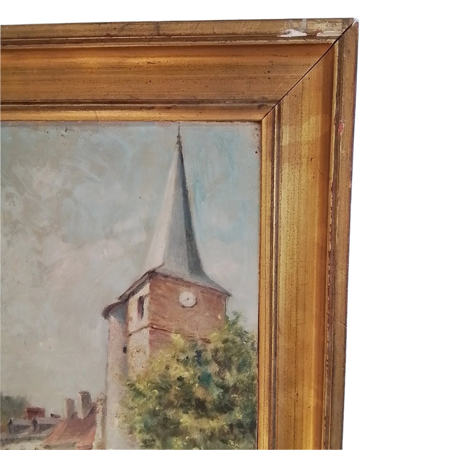 Vintage Oil on Board