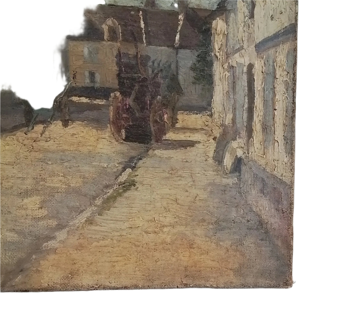 Village Oil Painting