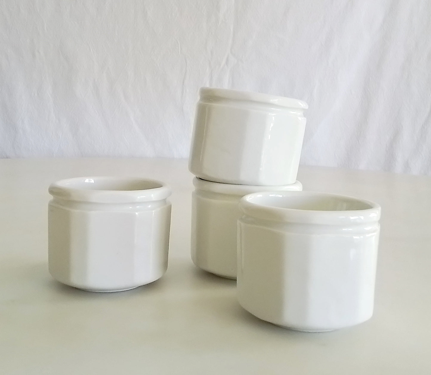 Porcelain Yogurt Pots