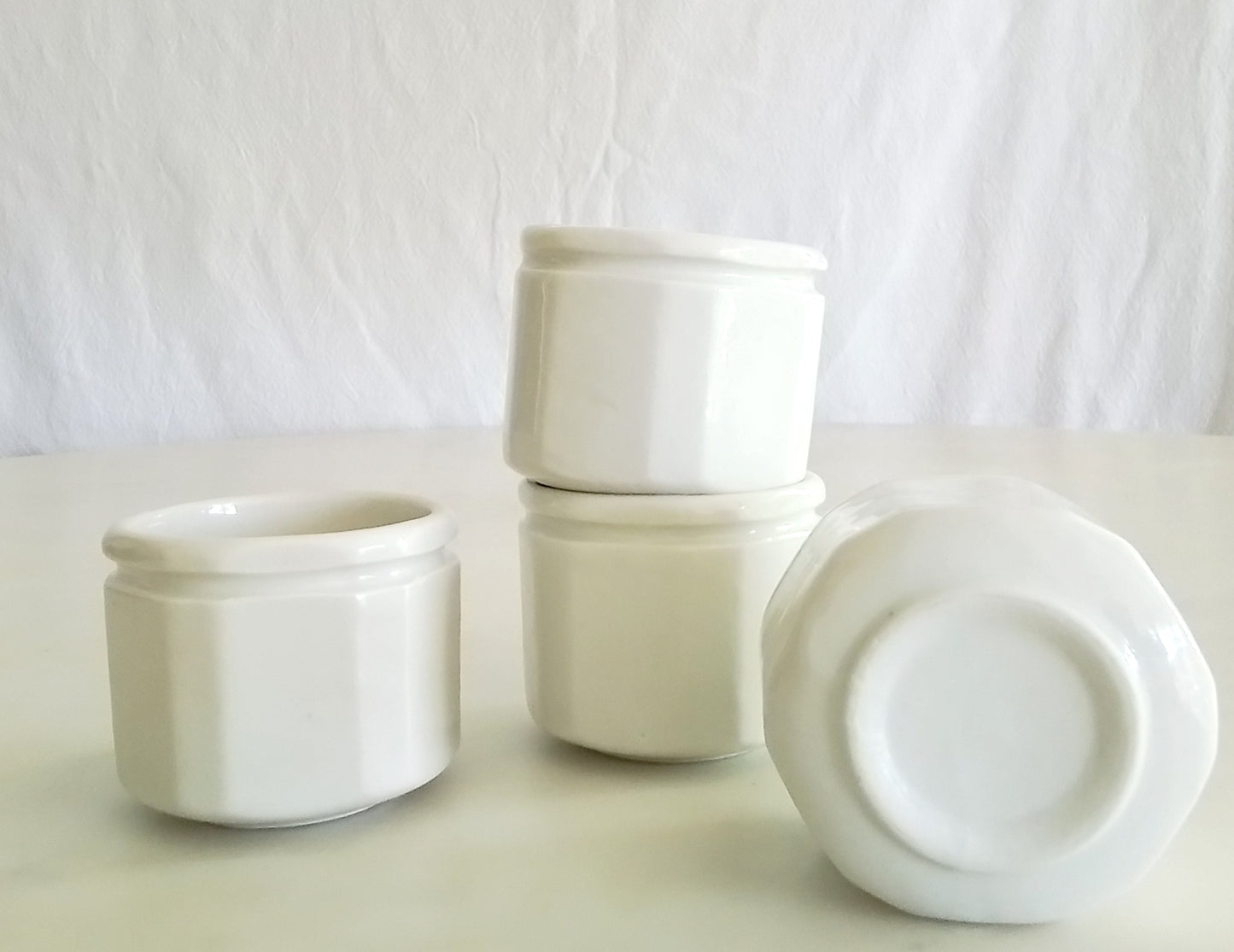 Porcelain Yogurt Pots