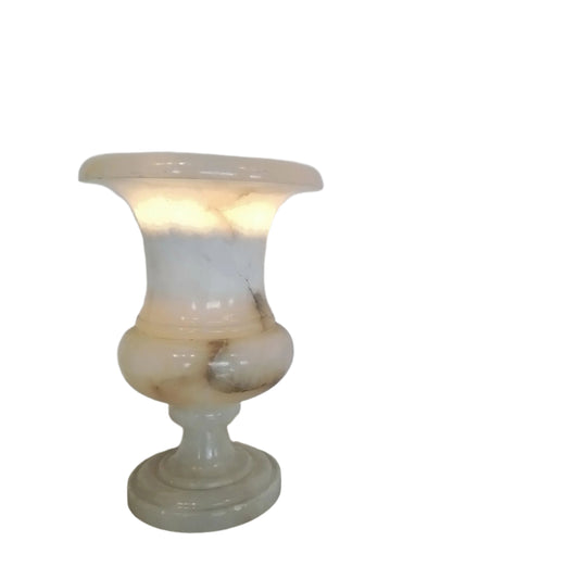 Alabaster Urn Lamp