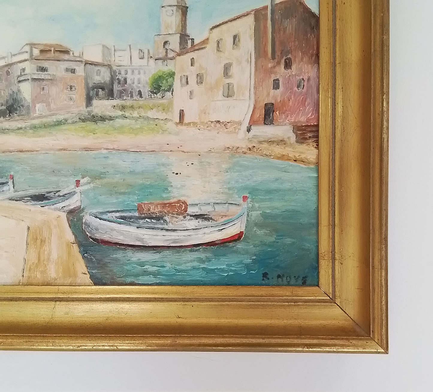 St. Tropez Oil Painting