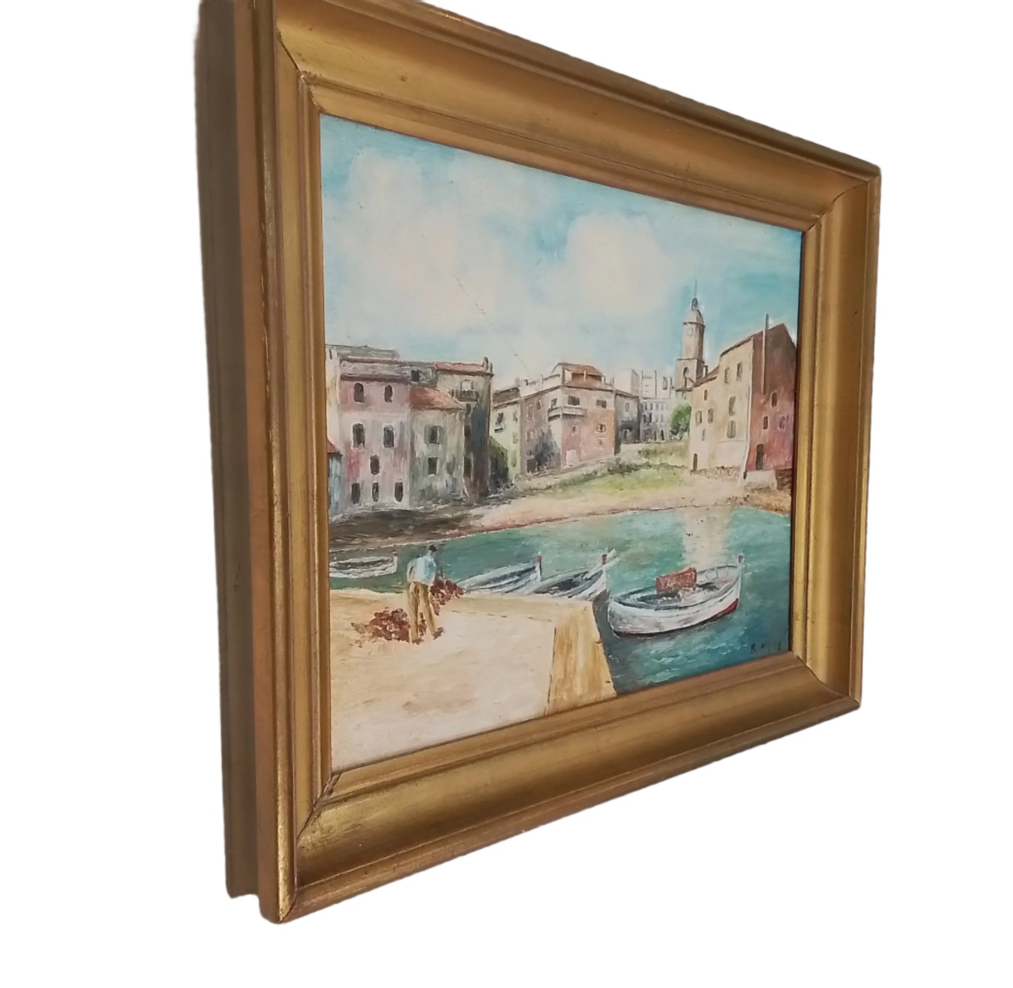 St. Tropez Oil Painting